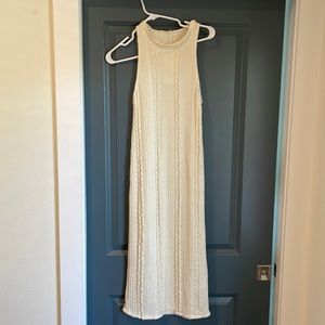 Knit midi dress